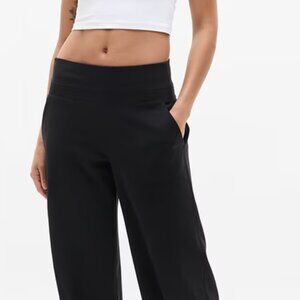 Athleta Black Wide-Leg Pants